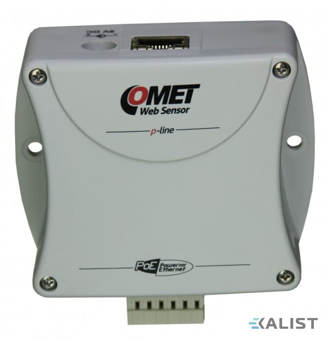 Web Sensor Comet P8652 PoE dvoukanálový snímač s binárními vstupy