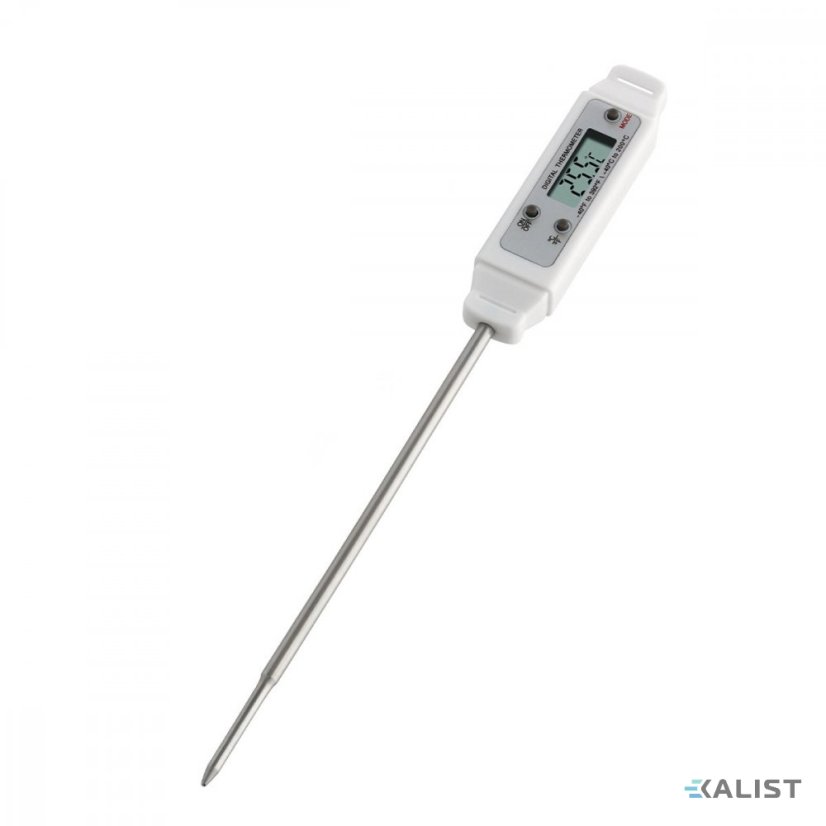 Needle punch thermometer TFA 30.1018 - tip length 125mm, digital, HACCP approved