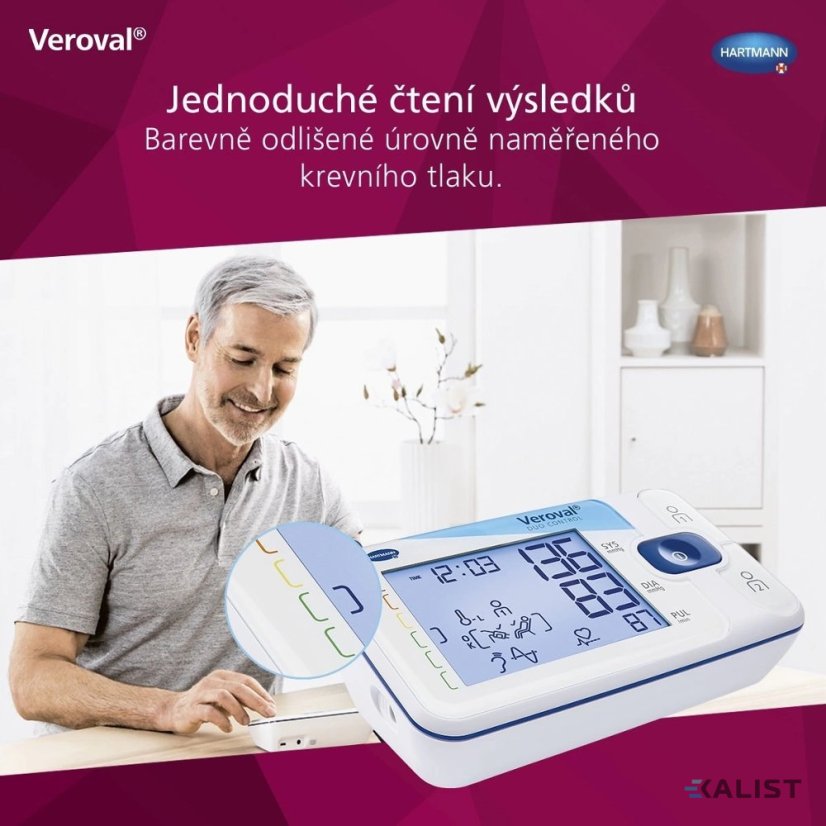 Kontrolný tonometer Veroval duo, darčekové balenie