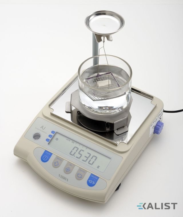 Laboratorní ověřitelné váhy VIBRA AJ - Maximální váživost: 6,2 kg, Rozlišení - hmotnost (dílek): 0,01 g, Rozměry vážící plochy: 180 x 160 mm, Třída přesnosti: Ⅰ.
