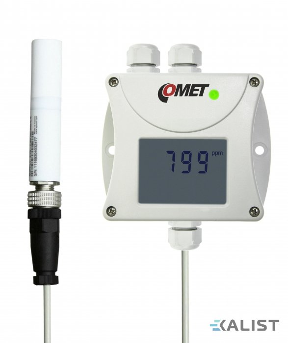 Snímač CO2 Comet T5441 s externí sondou a výstupem RS485