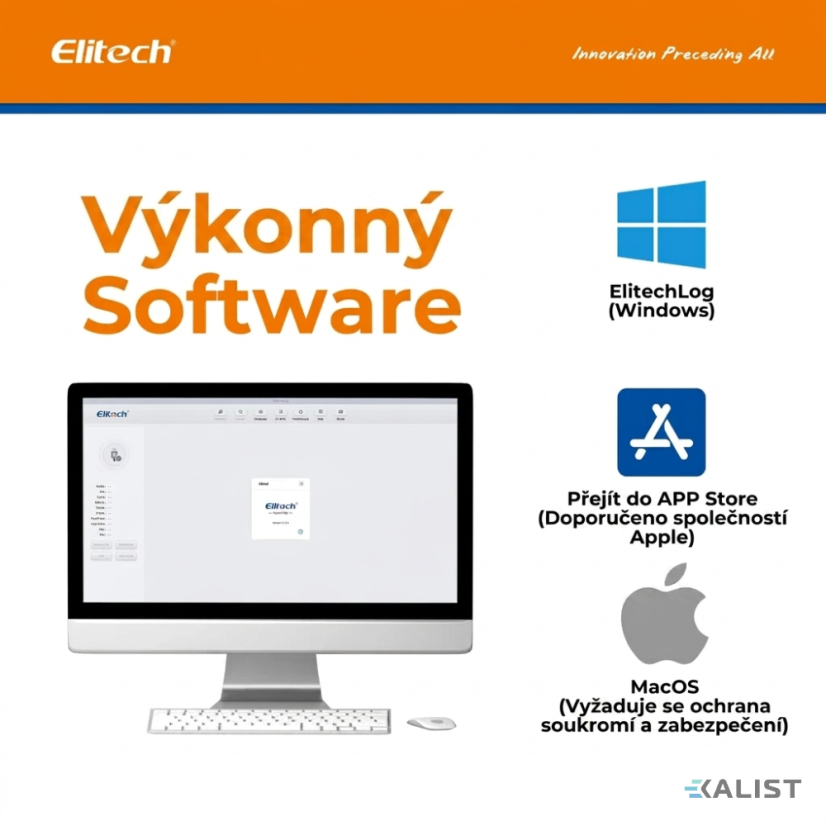 Elitech RC-4Pro-HC s externí sondou teploty