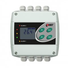 Comet H4331 temperature transmitter and controller with RS232 output