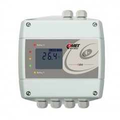 Snímač teploty Comet H4531 s výstupom Ethernet a dvoma relé