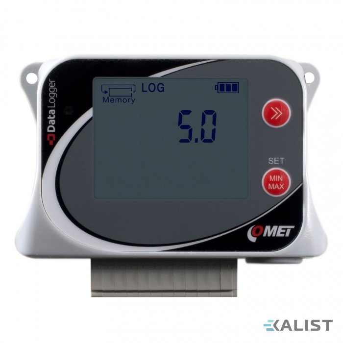 Datalogger Comet U5841 se 3 vstupy napětí 0-10V a 1 binárním vstupem