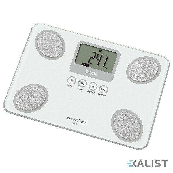 Kompaktná osobná váha Tanita BC 731 s telesnou analýzou - Farba: Biela