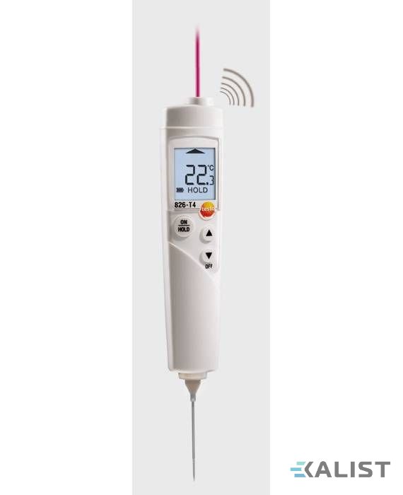 Infra červený a vpichovací teploměr Testo 826-T4