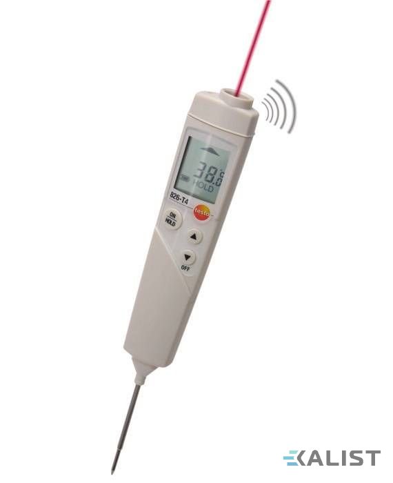Infra červený a vpichovací teploměr Testo 826-T4