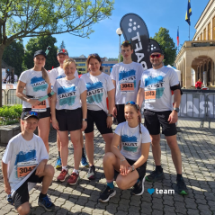 Tým Kalist na půlmaratonu