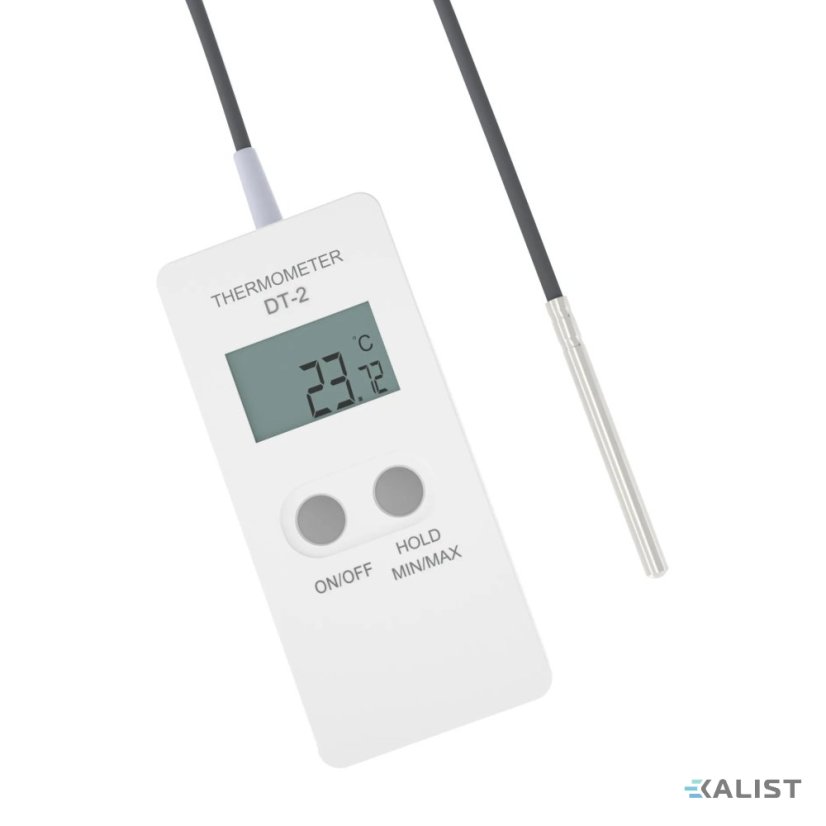  Digitální teploměr Termoprodukt DT-2 se sondou ST-05-PFA
