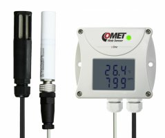 Web Sensor Comet T6541 teploty, vlhkosti a CO2 s výstupem na Ethernet