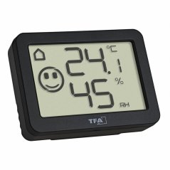 Digitální teploměr s vlhkoměrem TFA 30.5055.01 - černý