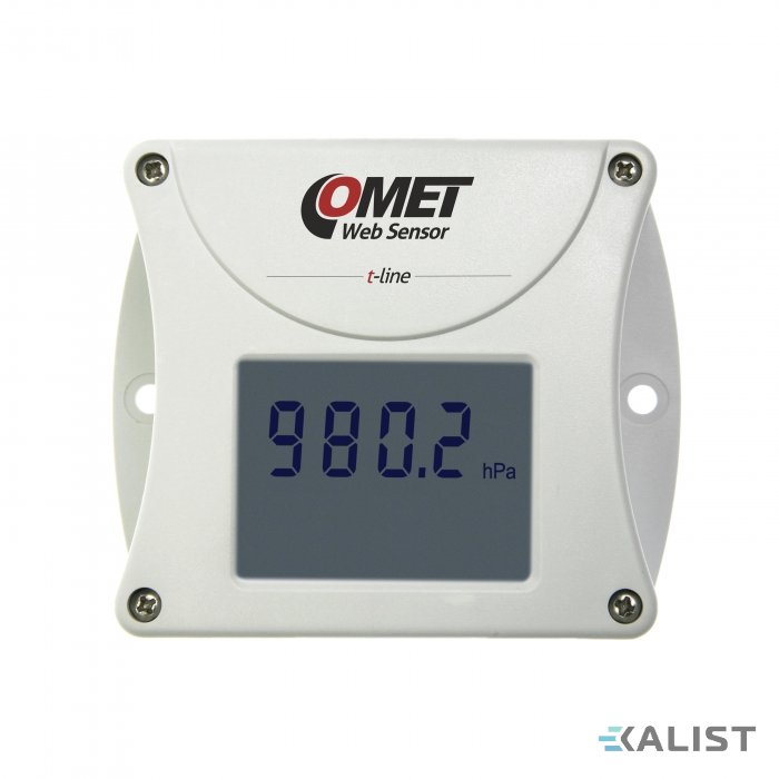 Web Sensor Comet T2514 tlaku s výstupem na Ethernet