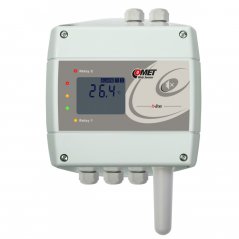 Snímač teploty Comet H0530 s výstupom Ethernet a relé