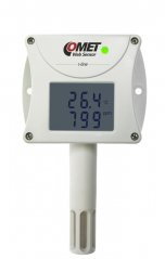 Webový senzor Comet T6540 teploty, vlhkosti a CO2 s výstupom Ethernet