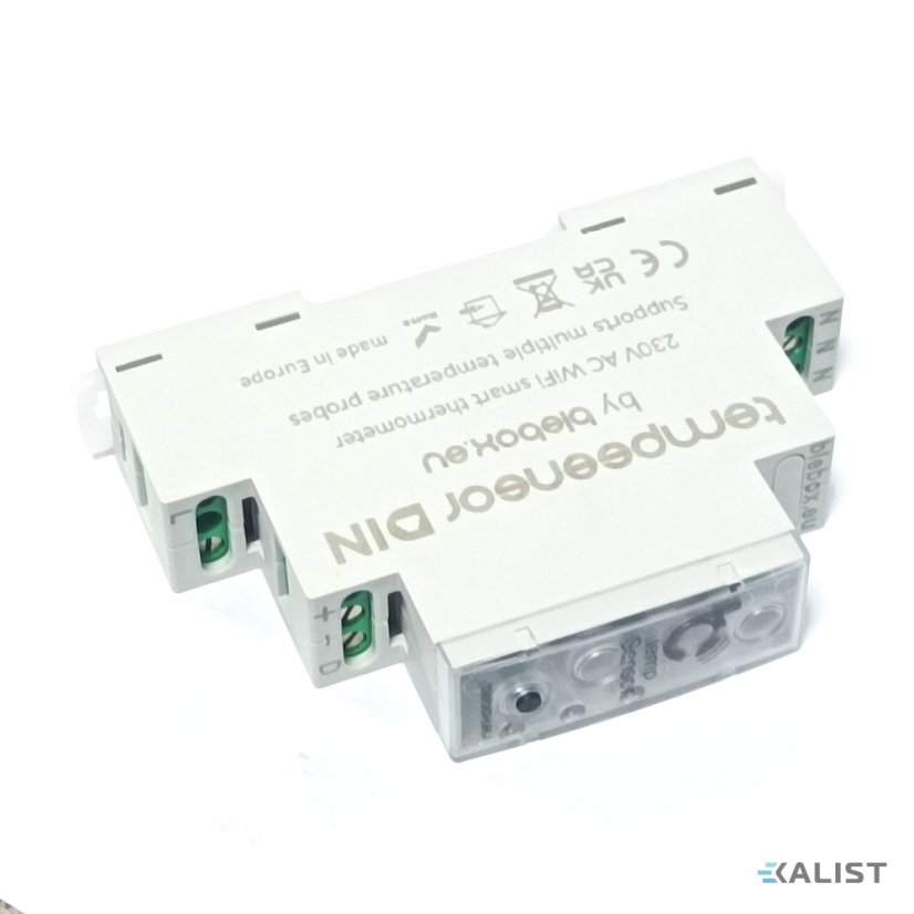 WiFi thermometer for four blebox DIN probes