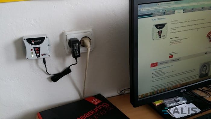 Detektor CO2 Comet T5000