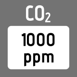 CO2 calibration - 1000 ppm