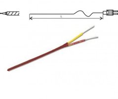 Thermocouple wire probe, type "K", GD700, without connector