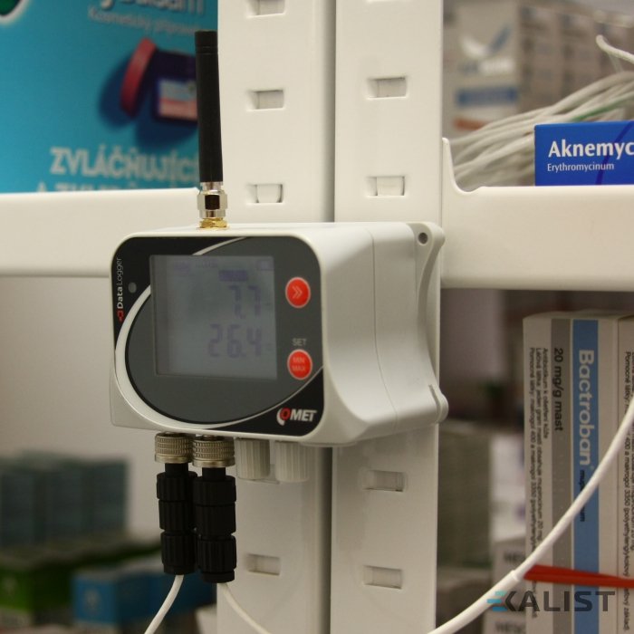 Magnetický držiak na montáž záznamníka údajov GSM alebo CO2