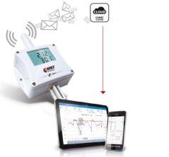 Bezdrôtový teplomer s vlhkomerom Comet W3810 Sigfox IoT