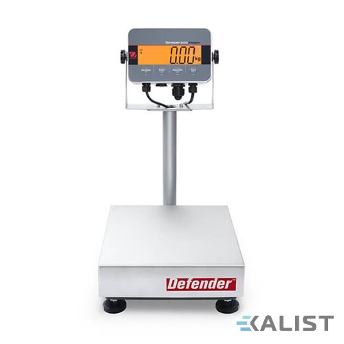 plošinová váha OHAUS DEFENDER™3000 Hybrid ověřitelná