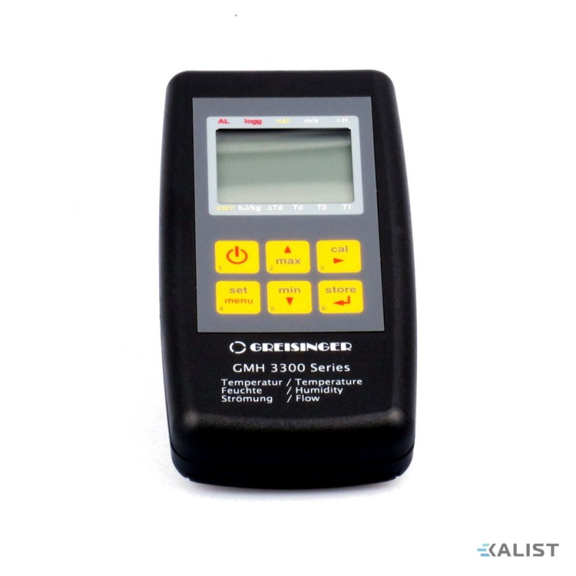 Greisinger GMH 3351 - teplomer, vlhkomer a anemometer