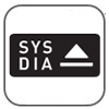 DYS/DIA - Indikátor hypertenze vyhodnotí změřené hodnoty TK dle mezinárodních standardů.