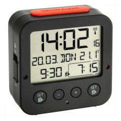 Digitálny budík s dvoma budíkmi TFA 60.2528.01