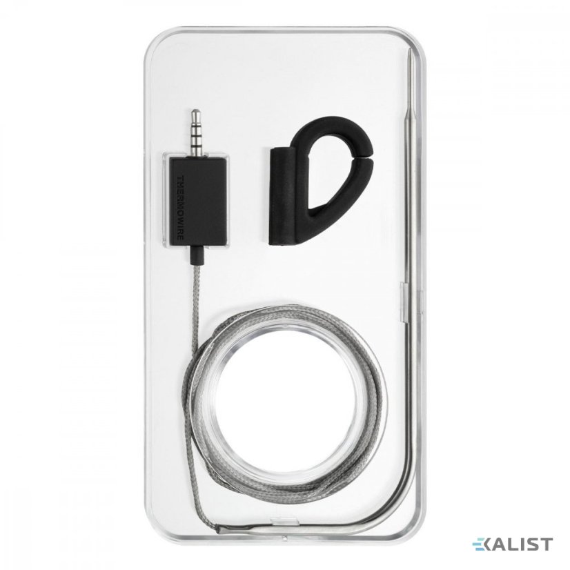 Gurmánský teploměr TFA 14.1505.01 THERMOWIRE pro chytré telefony (černý)
