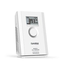 Vnútorný bezdrôtový senzor koncentrácie CO2 GARNI 102Q