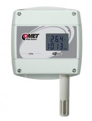 Webový senzor Comet T7610 PoE snímač teploty, vlhkosti a tlaku s výstupom Ethernet
