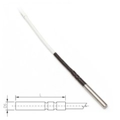 Teplotná sonda Pt1000TR125/M - MiniDin