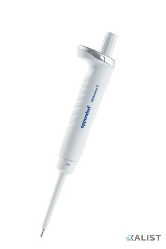 Laboratorní pipeta Eppendorf Reference 2 nastavitelná 2 - 20 µl (šedá - špičky 20 µl)