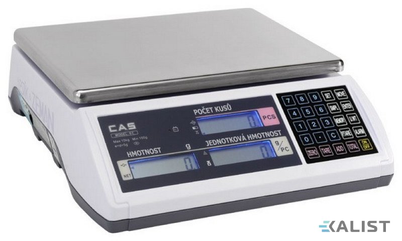 Zapůjčení počítací váhy CAS - Maximální váživost: 3 kg
