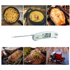 Teplomer TFA 30.1050 s ihlovou sondou a HACCP