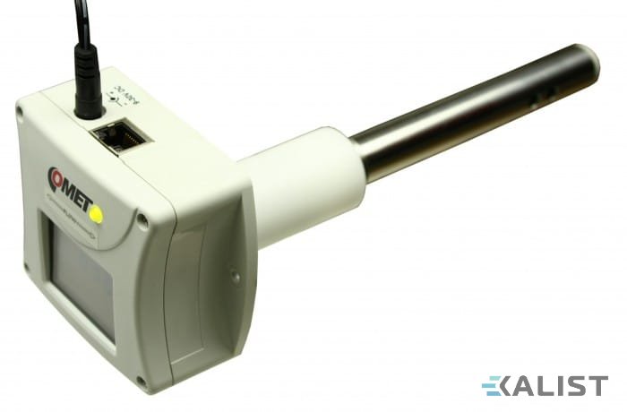 Web Sensor Comet T5545 CO2 do vzduchotechnického kanálu s výstupem na Ethernet