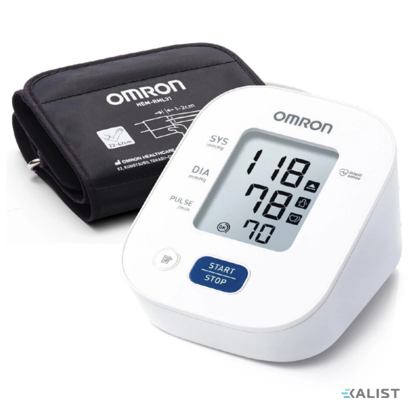 Tonometr OMRON M2+ s prodlouženou  EASY-L manžetou (22-42 cm)