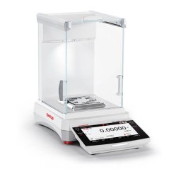 OHAUS Explorer Plus™ Semi-Micro EXP dual-range analytical balance verifiable