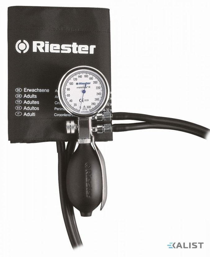 Tonometer Riester Minimus III officially certified