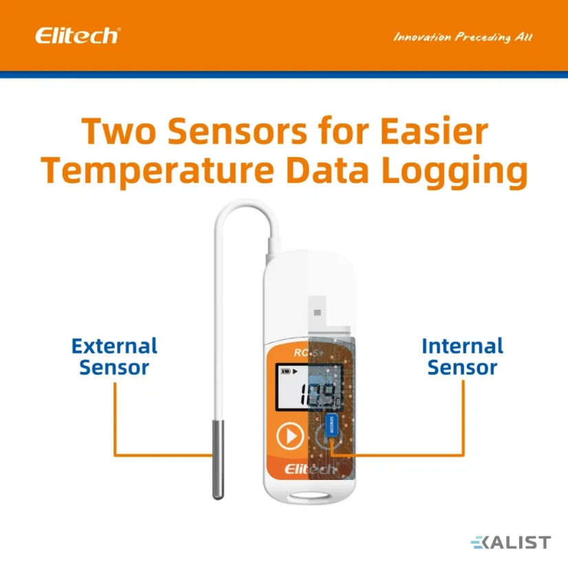 Datalogger teploty Elitech RC-5-TE