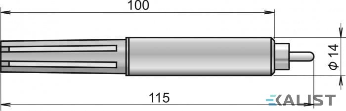 Digital temperature probe P-line - CINCH