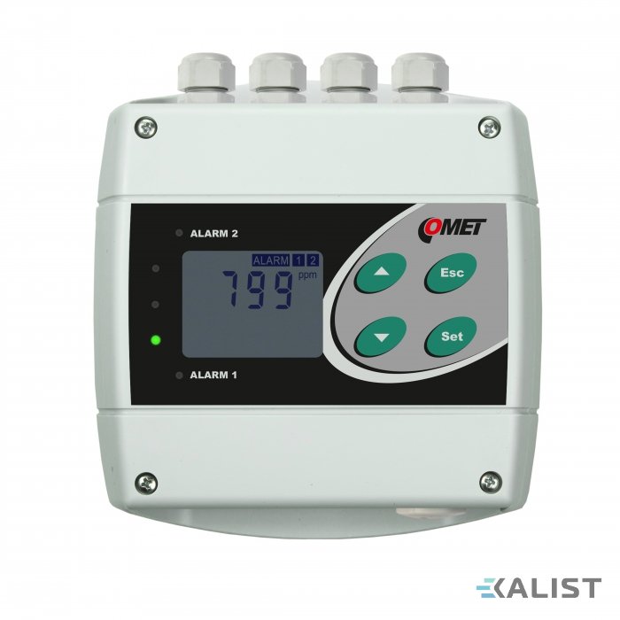 Snímač a regulátor CO2 Comet H5424 s výstupem RS485