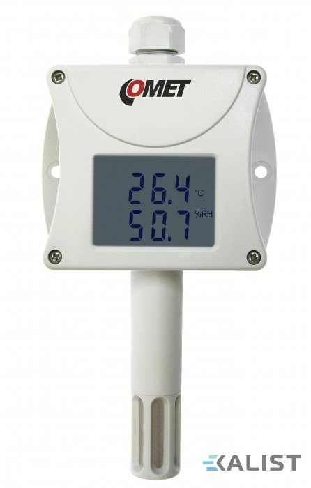 Comet T3110 temperature and humidity sensor with 4-20mA output