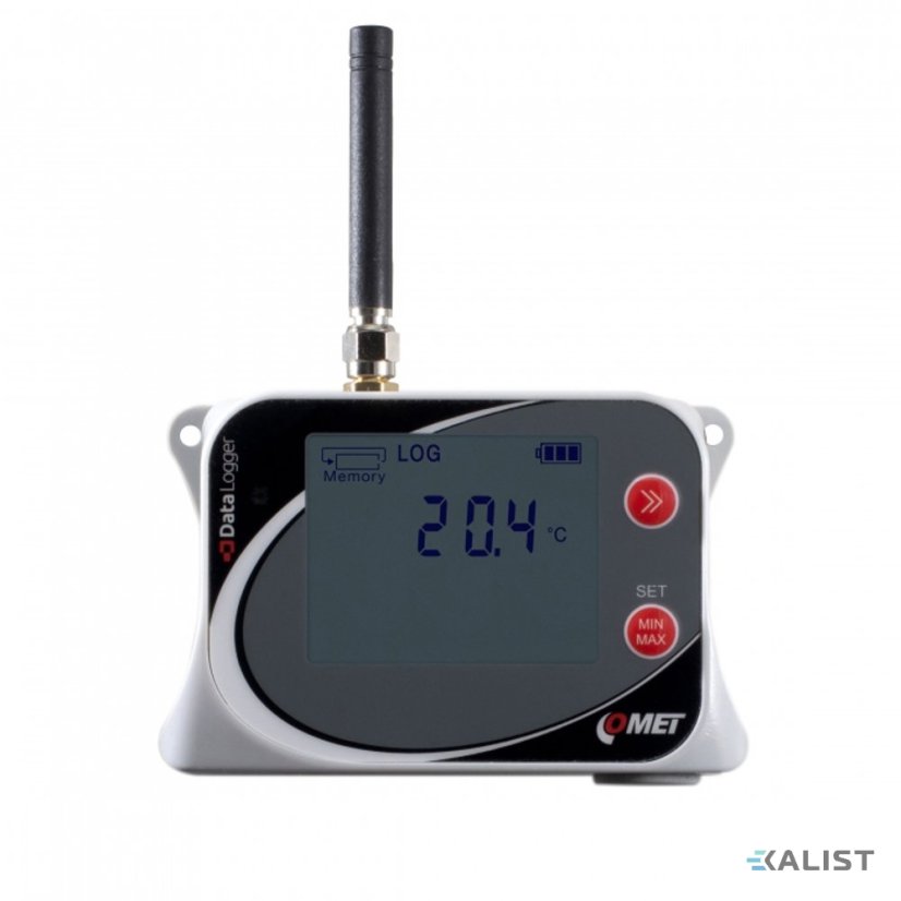 Datalogger teploty Comet U0110 IoT s vestavěným čidlem a modemem