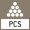 PCS - počítání kusů