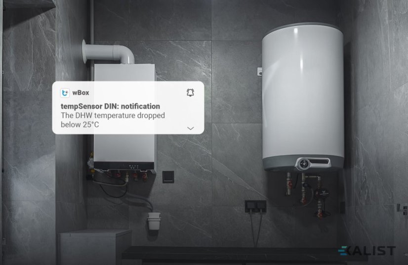 WiFi thermometer for four blebox DIN probes