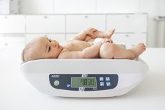 Kojenecká váha Kern MBA 10K-3M