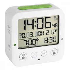Digitálny budík s dvoma budíkmi TFA 60.2528.02