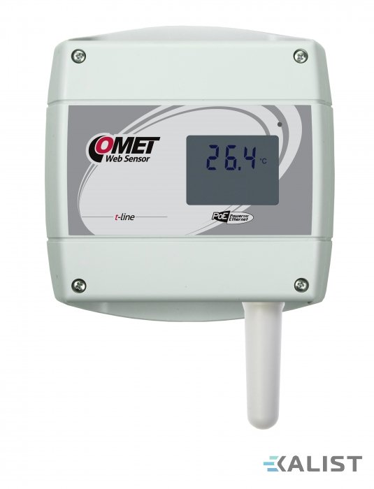 Web Sensor Comet T0610 PoE teploty s výstupem na Ethernet